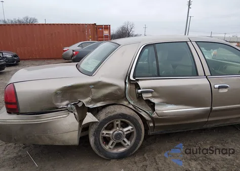 2006 Mercury Grand Marquis Gs from USA, damaged, VIN 2MEFM74V56X609557